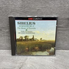 Sibelius Symphony No.2 The Swan of Tuonela Hallé Sir John Barbirolli CD Album