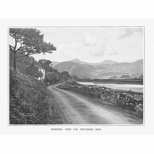 Snowdon from the - the, porthmadog