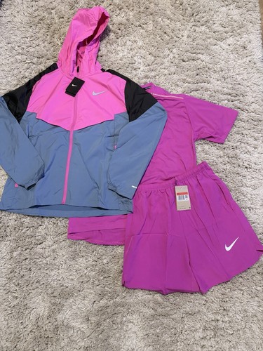 Pink nike running set - running,