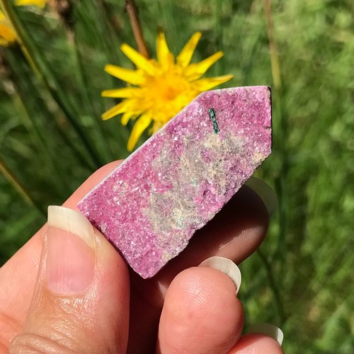 Cobalt calcite raw pink - calcite,