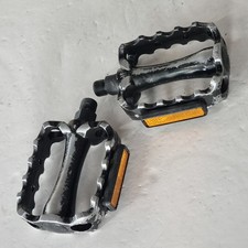 VP-468 Mountain Road Racing Bike Pedals black Pair of retro bicycle