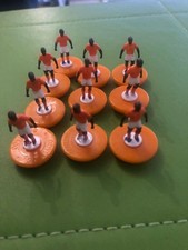 Subbuteo outfield players.