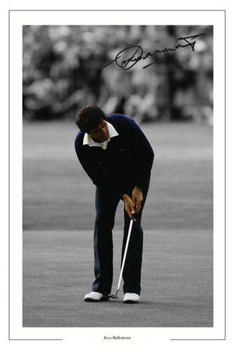 Seve ballesteros golf signed - seve,