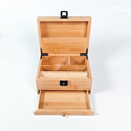 Bamboo stash box wise skies - bamboo,