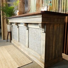 Antique Style Home Bar 