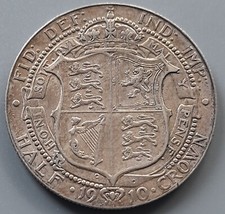 1910 Edward VII Half Crown