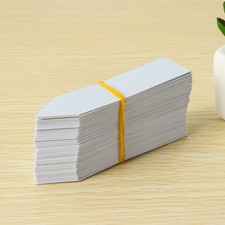 100pcs White Plastic Plant