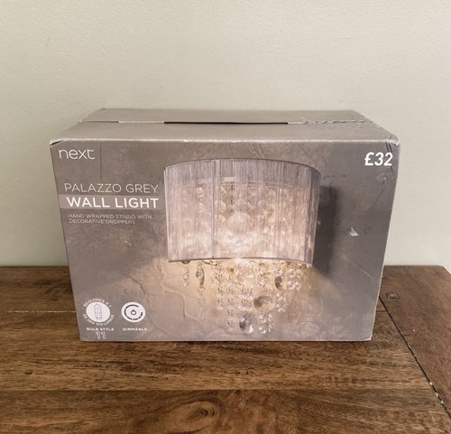 Next palazzo grey wall lights - palazzo,