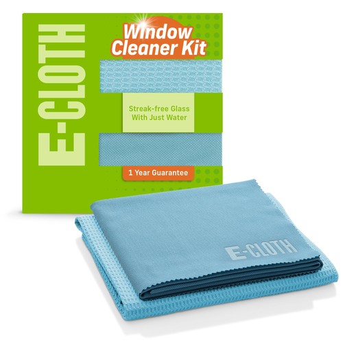 Cloth window cleaner kit - cleaner,
