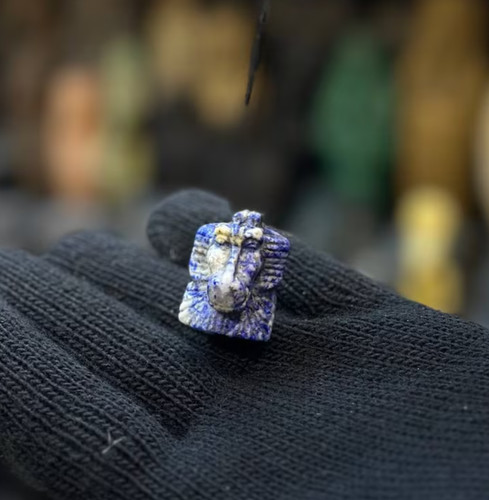 Rare lapis lazuli god thoth - lazuli,