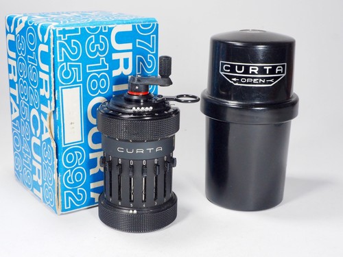 Curta calculator 1969 type - 1969,