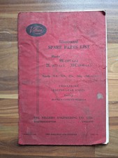 Villiers spare parts list - villiers,