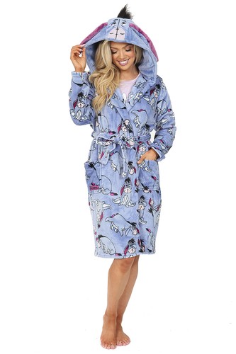 Women eeyore blue fleece - eeyore,