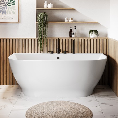 Freestanding back wall - freestanding,