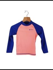 Mountain Warehouse Boys Orange/Blue Round Neck Pullover Jumper Size 7-8 Years