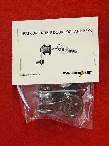 Nsm jukebox lock - cd, keys