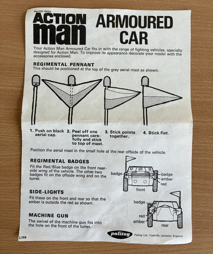 Vintage action man armoured - vintage,