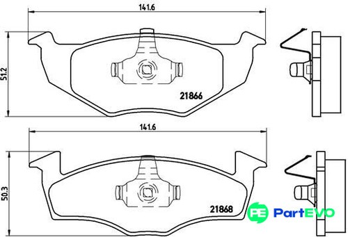 Brembo disc brake - disc, pad