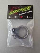 ***NEW***STRAITLINE MTB Seatpost Clamp / Collar, 31.8mm, in Ti-Grey