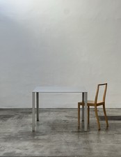 Jean Nouvel Design Table Metal Less Molteni Unifor 100cmx100cm Design Minimal