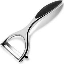 Heavy Duty Chrome Alloy Kitchen Potato & Vegetable Peeler Fruit Slicer Tool UK