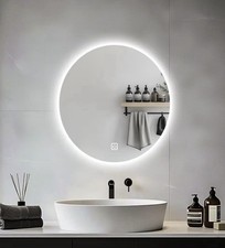 Round LED Bathroom Mirror For
