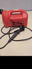Mud Daddy Portable Pet Power Wash Washer with Brush 8L Litres Red Clean Paws