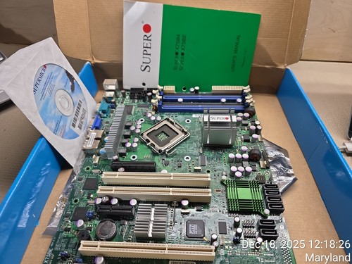 Supermicro x7sbe atx lga775 - atx,