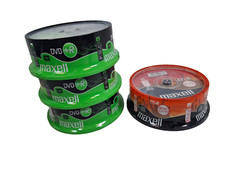 75 x Maxell DVD+R Blank DVDs