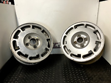 Volkswagen VW Golf Mk 1 2 Set Of 2 Silver Pirelli P Slot Alloy Wheel 171601025AA