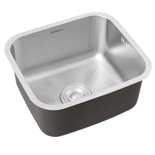 Stainless steel single bowls - steel,