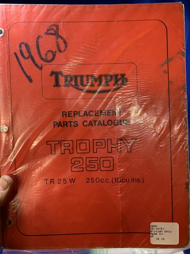 Triumph trophy tr25w - tr25w,
