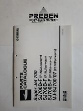 YAMAHA SUPERJET 700  PARTS
