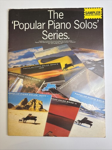 The popular piano solos - solos, series