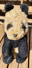 Vintage mohair panda teddy - panda,