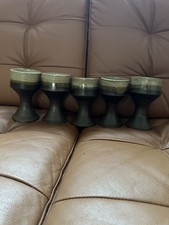 X5 Studio pottery Wine Goblets