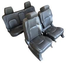 Nissan Navara D40 Black Leather Electric Seats