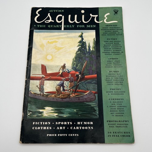 Vtg 1933 esquire mens - vtg,