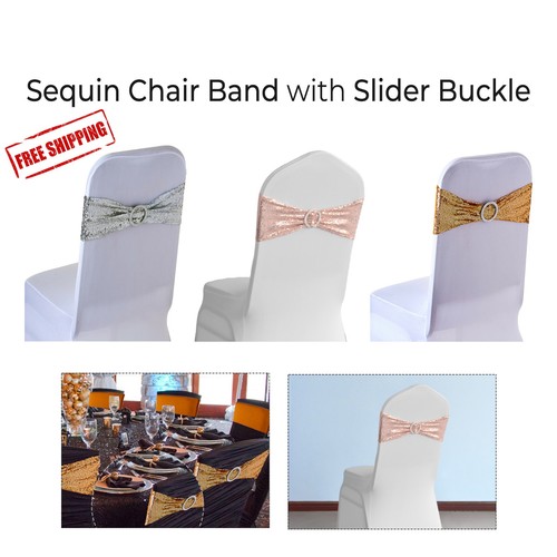 Glitter sequin chair - glitter, sash