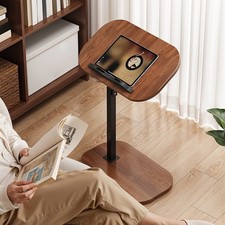 Adjustable Desktop C-Shaped Sofa Side End Table Coffee Laptop Table Living Room