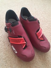Sidi Prima SPD SL Road Bike Triathlon Cycling Shoes Size 42 Red