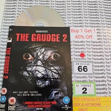 The grudge 2 DVD disc and artwork only. Save £s. Eco.