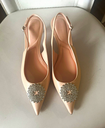 Primark beige slingback kitten - primark,