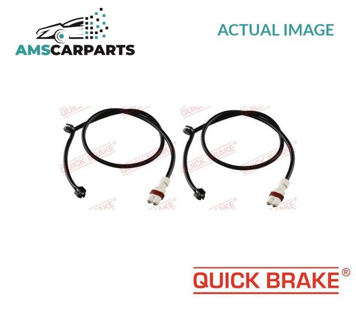 Brake pad wear sensor warning - wear,
