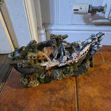 FISH TANK AQUARIUM SHIP WRECK
