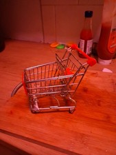 Mini Toy Shopping Trolley