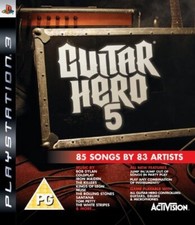 PlayStation 3 : Guitar Hero 5 - Game Only (PS3) VideoGames Fast and FREE P & P