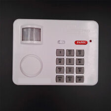Wireless Motion Sensor Alarm With Security Keypad Pir Home Garage Shed Caravan