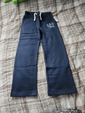 Boys Girls Unisex GAP KIDS joggers/tracksuit bottoms Age 8-9 Medium Blue