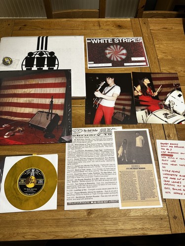 The white stripes live at - the,